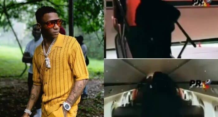 Wizkid Private Jet