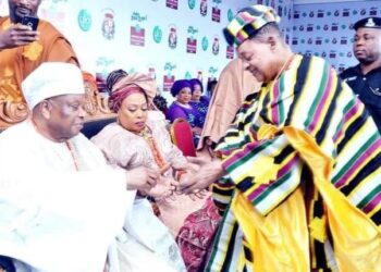 Awujale with Alaafin Oyo