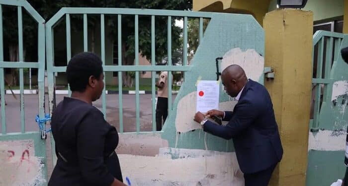 FCTA Seals Ministry Of Works