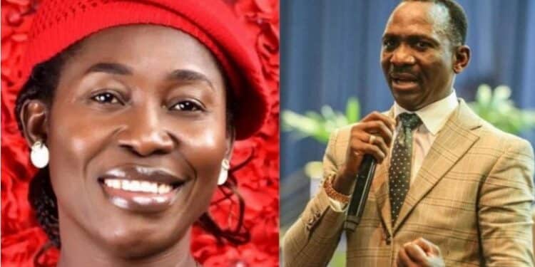 Paul Enenche with Osinachi Nwachukwu