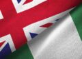 United Kingdom UK - Nigerian Flag