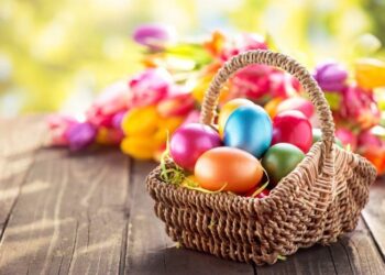 Easter celebration tradition basket