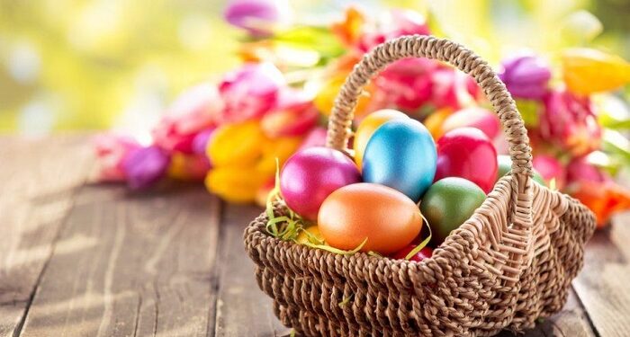 Easter celebration tradition basket