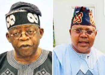 Bola Tinubu with Akogun Banji Ojo