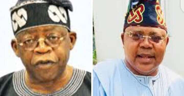 Bola Tinubu with Akogun Banji Ojo