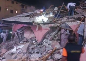 Lagos collapse building