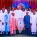 Muhammadu Buhari with APC Governors