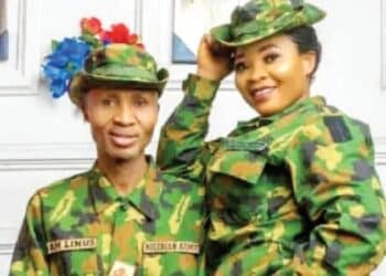 Nigerian Army couple killed by Gunmen