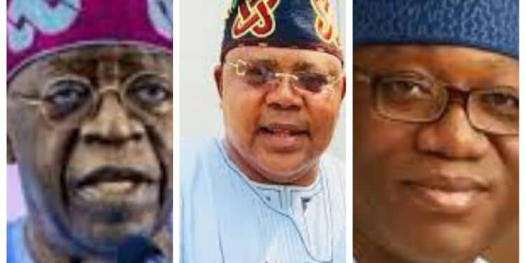 Tinubu, Akogun Banji Ojo, Kayode Fayemi