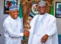 Yakubu Murtala Ajaka with Yahaya Bello
