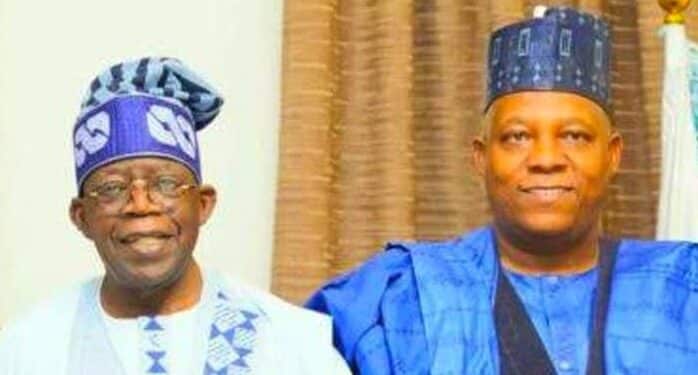 Bola Tinubu wth Shettima