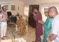 Erelu Fayemi with Wale Ojo-Lanre