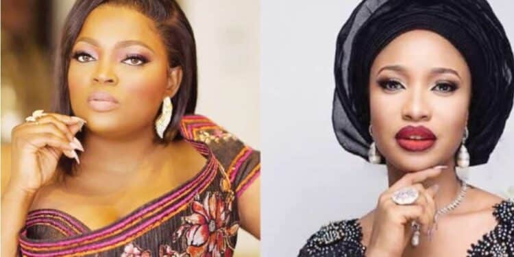 Funke Akindele and Tonto Dikeh