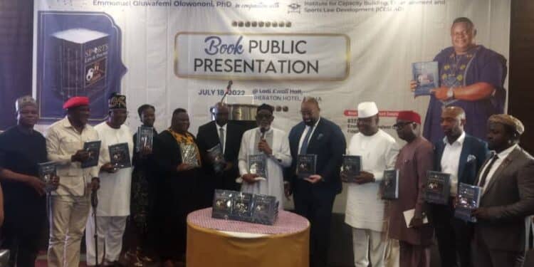 sports law book presentation