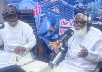 Amb Yemi Farounbi with Olayinka Agboola