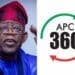 Asiwaju Bola Tinubu with APC 360