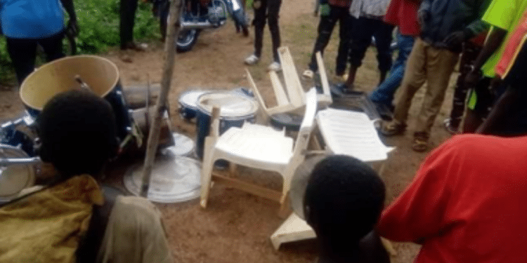 Masquerades in church