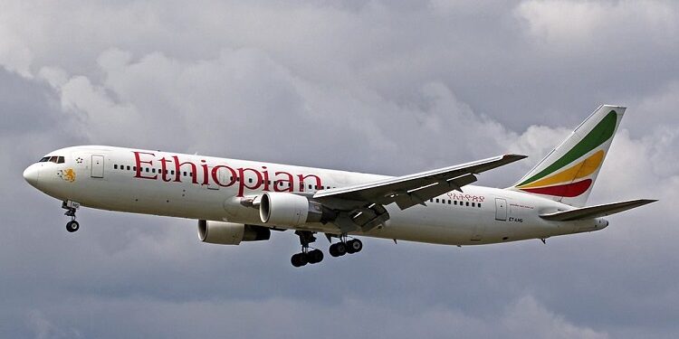 Ethiopian Airlines Boeing 767