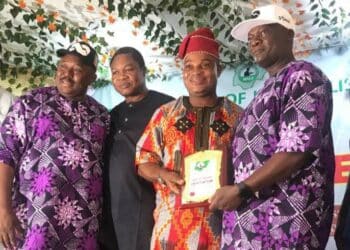 Teslim Folarin during Oyo NUJ Press Week