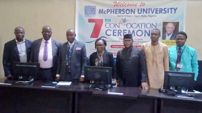 McPherson University Holds 7th Convocation Ceremony