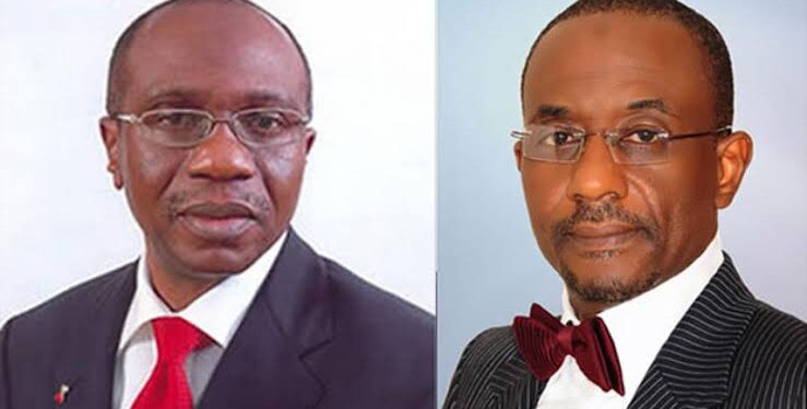 Sanusi with Emefiele