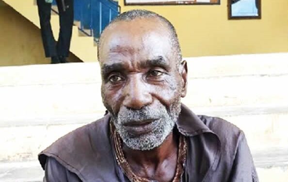 suspect Man burnt step children