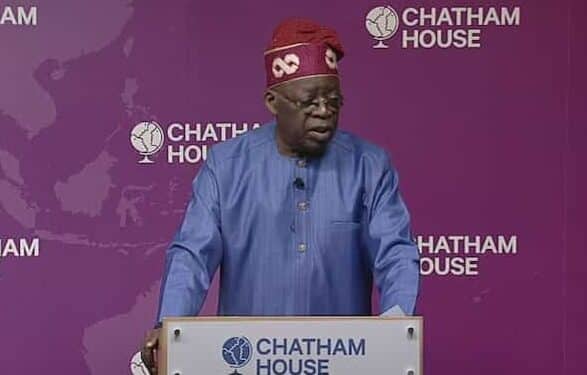 Asiwaji Bola Tinubu at Chatham House