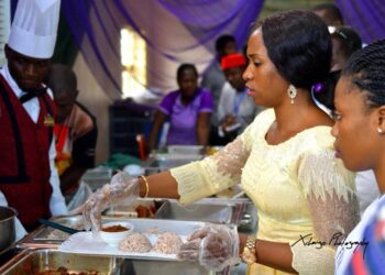 CEO of Ripples Catering and Events, Eunice Adeoye
