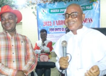 Com. Demola Babalola and founder, CCC, Onala Parish, Prophet, Olakanmi