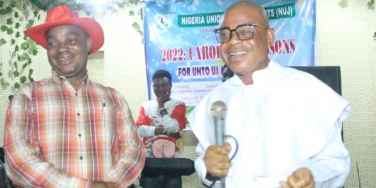 Com. Demola Babalola and founder, CCC, Onala Parish, Prophet, Olakanmi