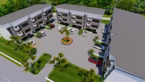 Five-bedroom luxurious terrace apartments