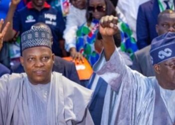 Kashim Shettima and Bola Tinubu