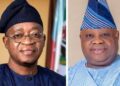Gboyega Oyetola and Ademola Adeleke