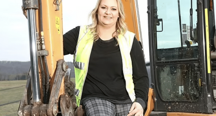 Digger driver, Sasha Walpole