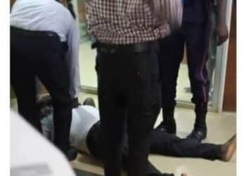 Man dies inside Bank Delta