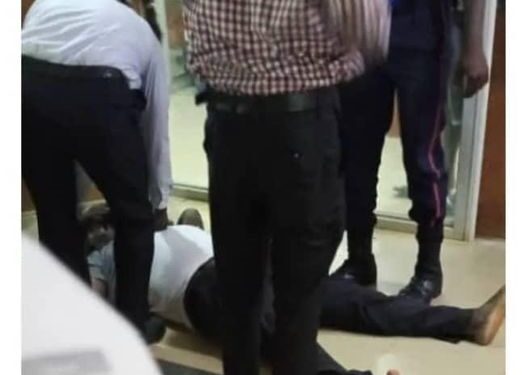 Man dies inside Bank Delta