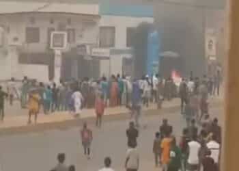 Ogun State protest over naira scarcity