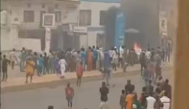 Ogun State protest over naira scarcity