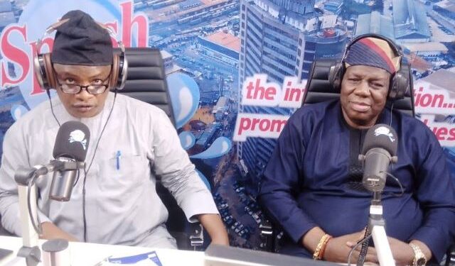 Azeez Adeduntan with Olayinka Agboola