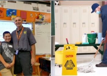 California School janitor Principal