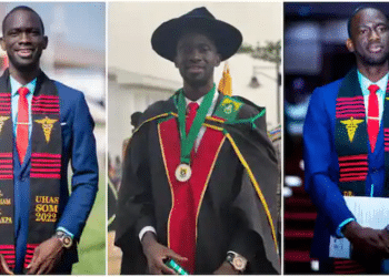 Ghanaian Dr Abraham Kwadzo Ahiakpa