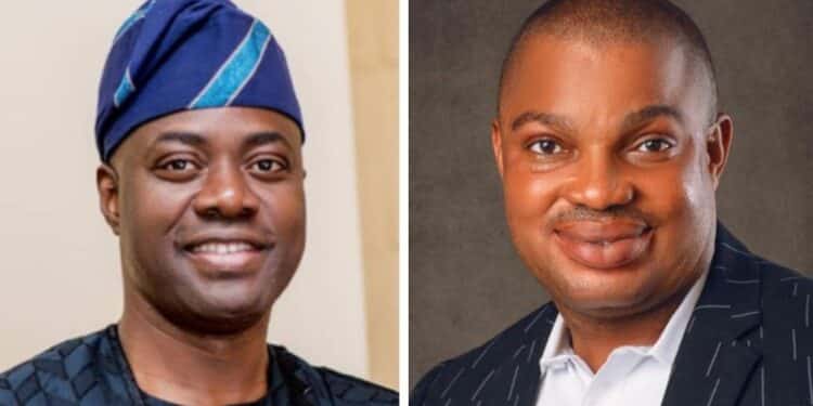 Seyi Makinde and Demola Babalola