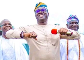 Seyi Makinde with Engr Dotun Sanusi