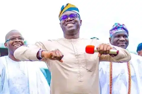 Seyi Makinde with Engr Dotun Sanusi