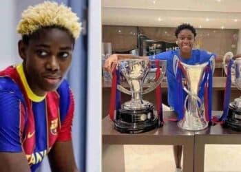 Nigerian striker Asisat Oshoala