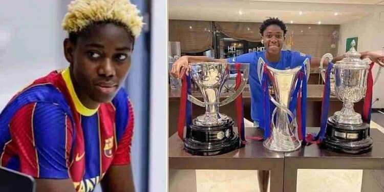 Nigerian striker Asisat Oshoala