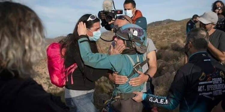 Spanish woman from cave