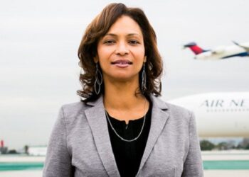 deborah flint black woman ceo lax airport