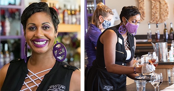 Jennifer Mcdonald founder jenny dawn cellars_black-owned_wine_brand_wichita_kansas