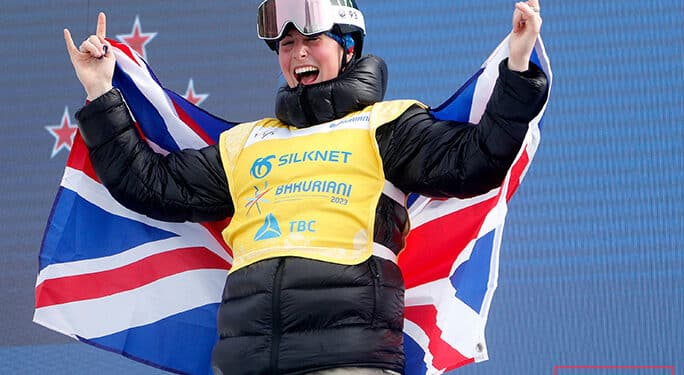 Mia Brookes Youngest Snowboarding Champion